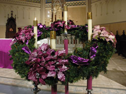 Advent wreath