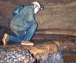 Bill Greenwald of St. Jude Parish in Indianapolis has explored the depths of caves for about 50 years, finding God’s light in all levels of the world. (Submitted photo)